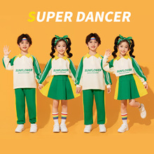 儿童演出服舞蹈服小学生运动会啦啦队服幼儿园园服活力合唱服班服