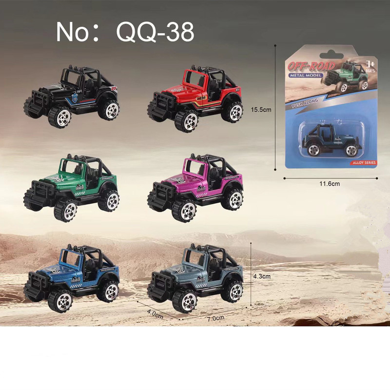 Cross-Border Supply Creative Mini Alloy Car Model, Realistic Jeep Off-Road Vehicle Model 1:64, Decorative Piece, Boy's Toy Cross-Border Supply Creative Mini Alloy Car Model, Realistic Jeep Off-Road Vehicle Model 1:64, Decorative Piece, Boy's Toy