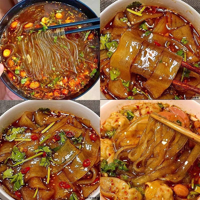 重庆酸辣粉红大桶装正宗木薯粉泡面香辣宿舍速食