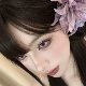 Purple Flower Sea Super Fairy Lily Simulation Flower Purple Anemone Hairpin Side Atmosphere Feeling End of Mirror Headwear Hair