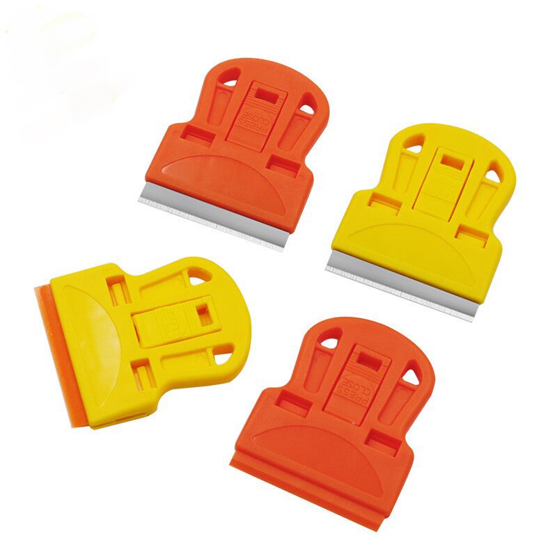 Single-Head Glass Cleaning Shovel Car Glass Film Cleaning Glue Removal Tool Shovel Household Cleaning Shovel