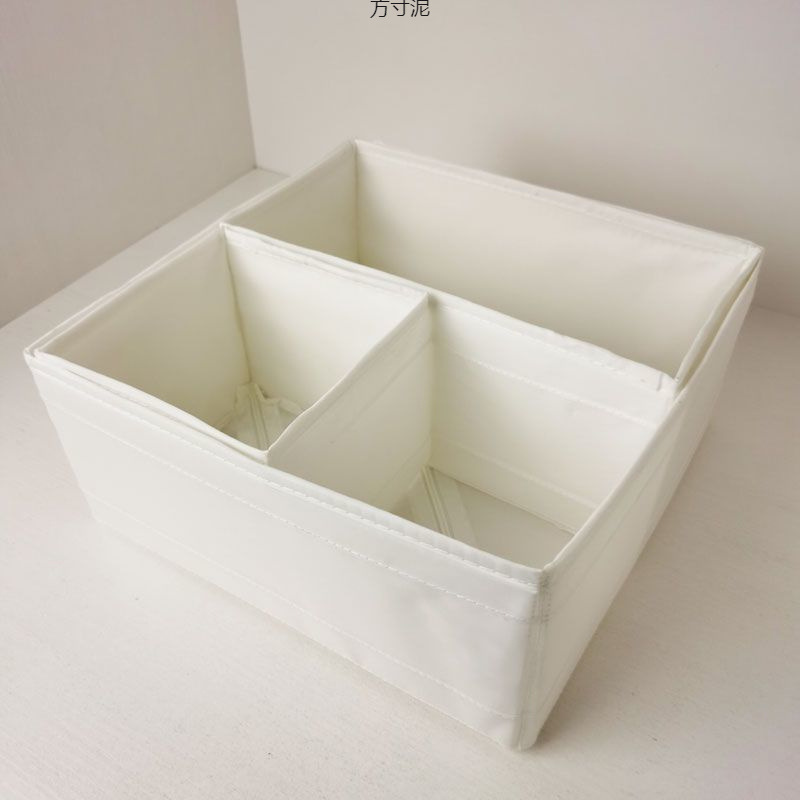 スリーインワン下着、下着、靴下収納ボックス、家庭用折りたたみ収納ボックス、布製収納バッグ、学生寮|undefined