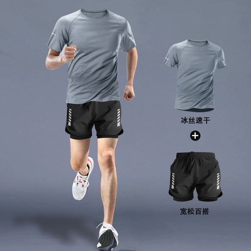Dk85 gray sleeves + dk70 black pants without pockets