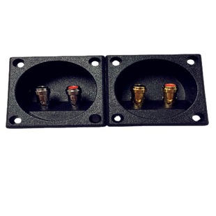 Speaker Junction Box Terminal Block Audio Terminal Clip Push-type Junction Box Terminal Two-position Small Junction Box