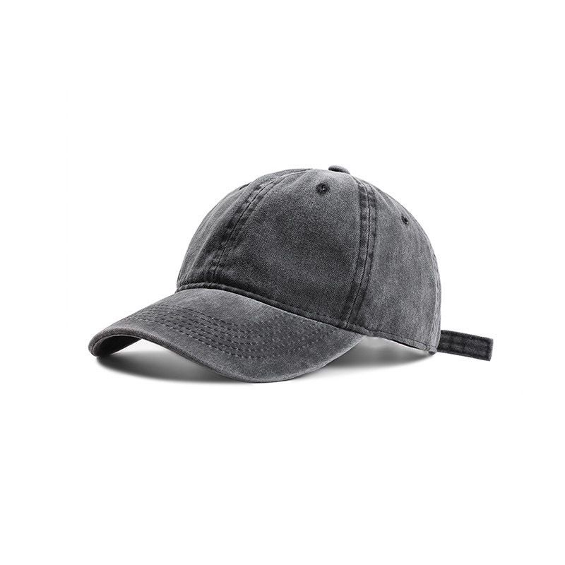 Gorra de béisbol de algodón lavado para niños, estilo casual unisex primavera/verano