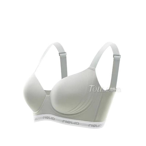 Non-trace thin slimming underwear for women with large chest and small upper support for anti-sagging soft support without steel ring and breast, bra cover