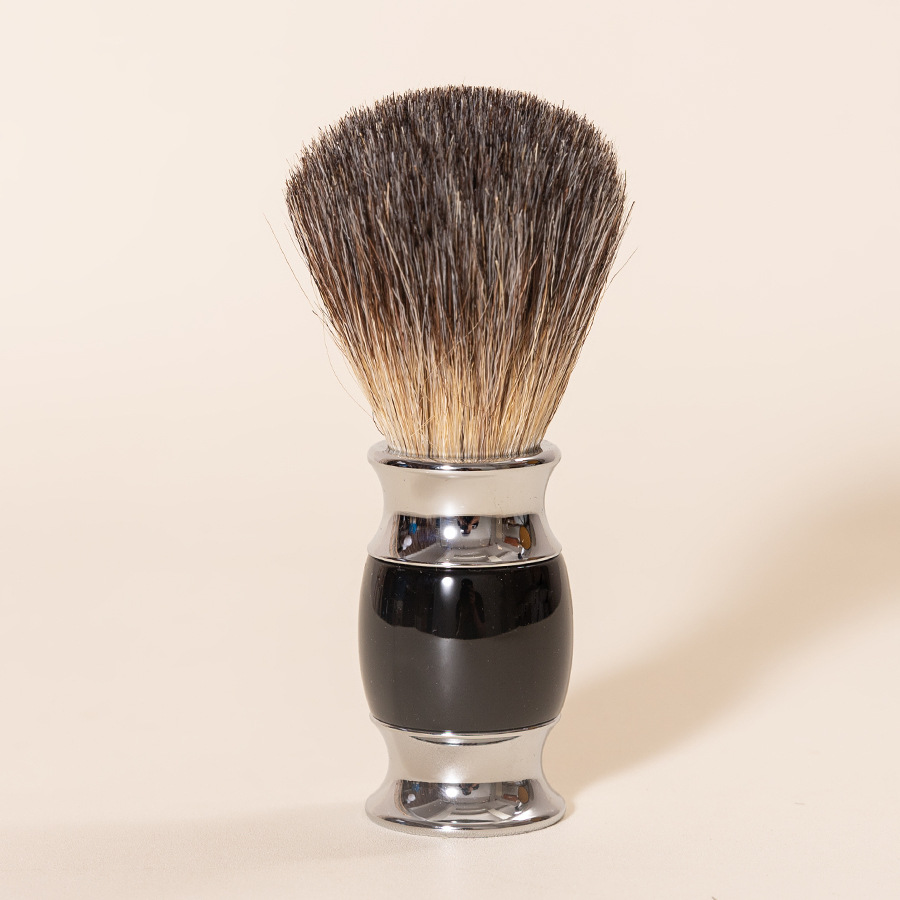 Black badger brush