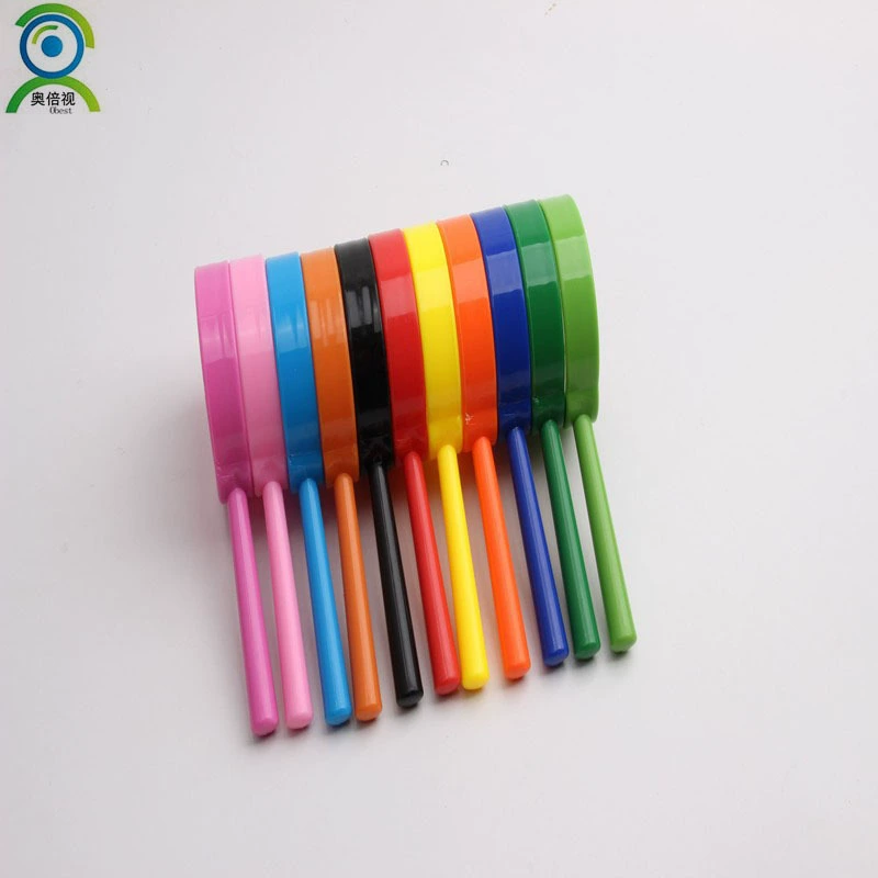 Производитель высокого качества 60 мм детский цвет высокая HD игрушка на открытом воздухе ручной лупа