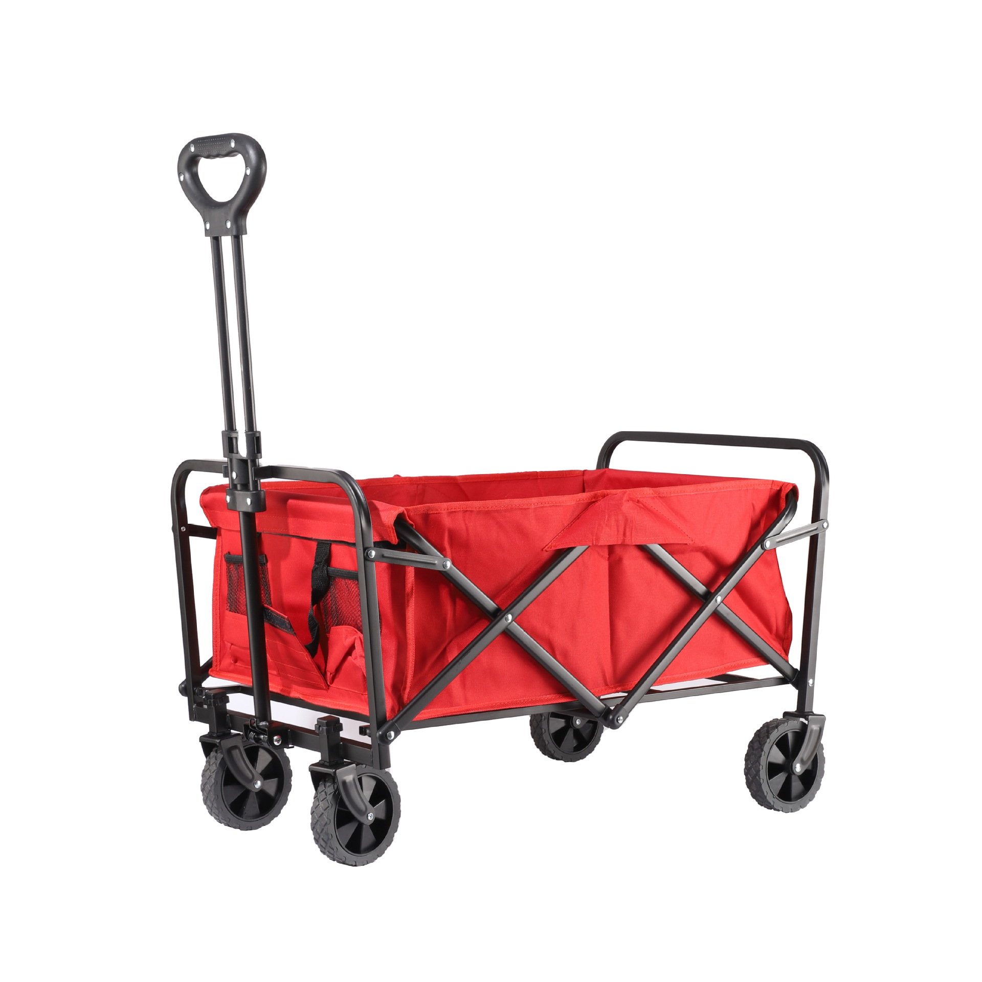 Nuevo carro camping al aire libre camping excursión comprar verduras pequeño carro de tirón de cabina plegable camping carro portátil picnic