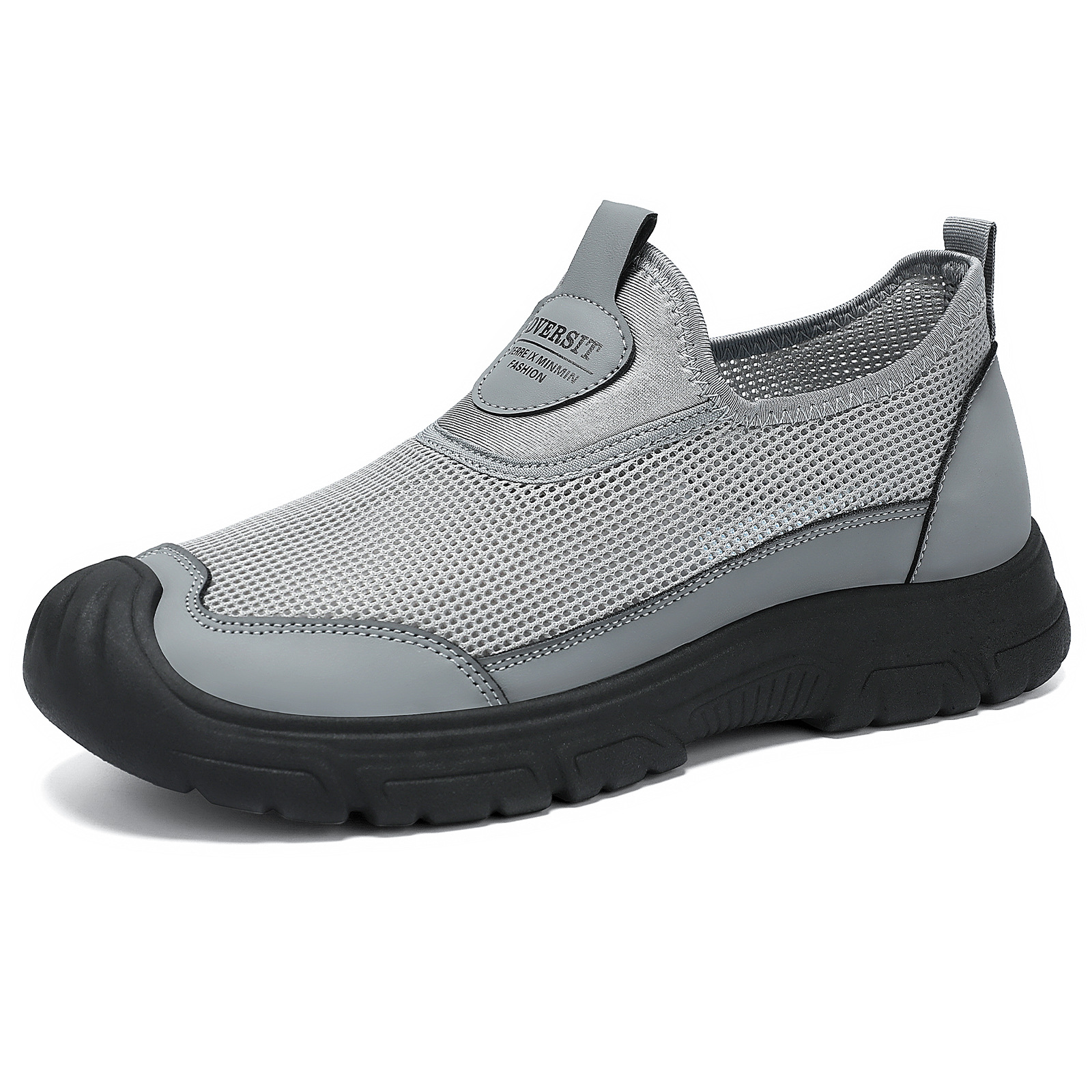 Zapatos de hombre, zapatos casuales, malla de verano, zapatos individuales transpirables, zapatos deportivos ligeros, zapatos de moda de todo fósforo, zapatos de papá de suela blanda