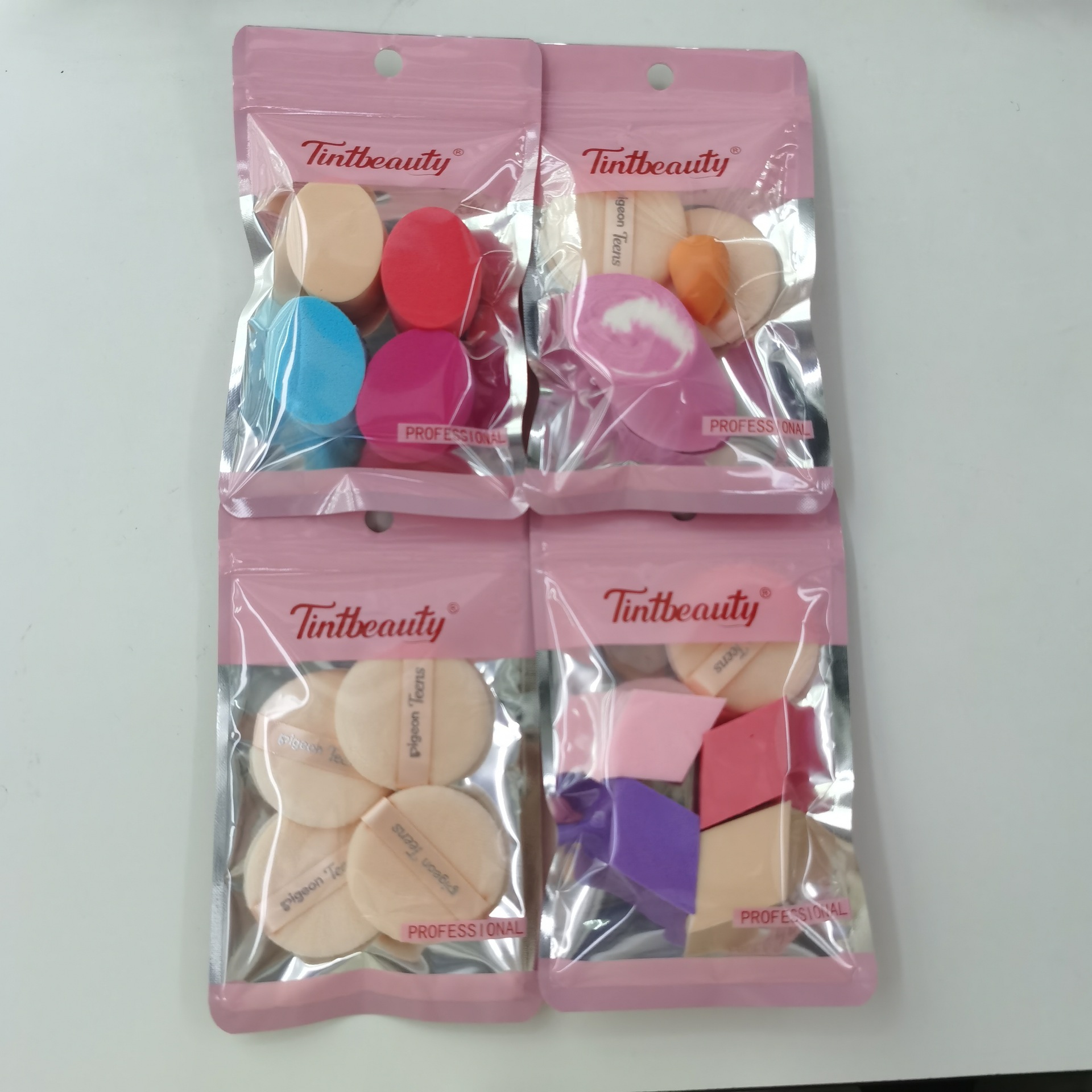 Huevos de maquillaje transfronterizos venta directa polvo de maquillaje de huevo flocado polvo de polvo de aire almohadilla de maquillaje de huevo esponja polvo de diferentes formas