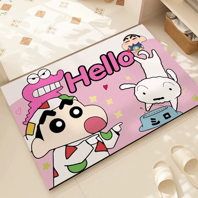 Avtomobil döşəmə paspasları — Diatom Mud Floor Mats, Household - hello-xiaoxin-4060cm-upgraded-diatom-mud