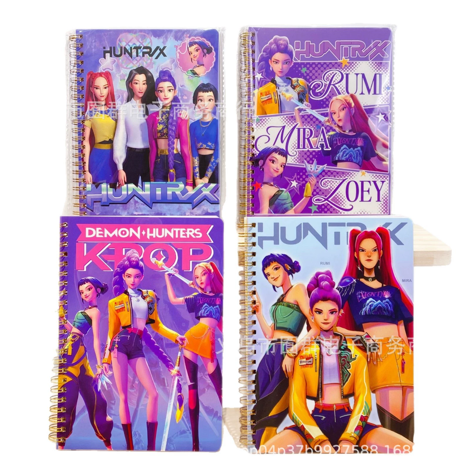 Foreign trade K-POP Witch Hunter Group A5 coil notebook creative peripheral primary school student classroom notepad color page notebook