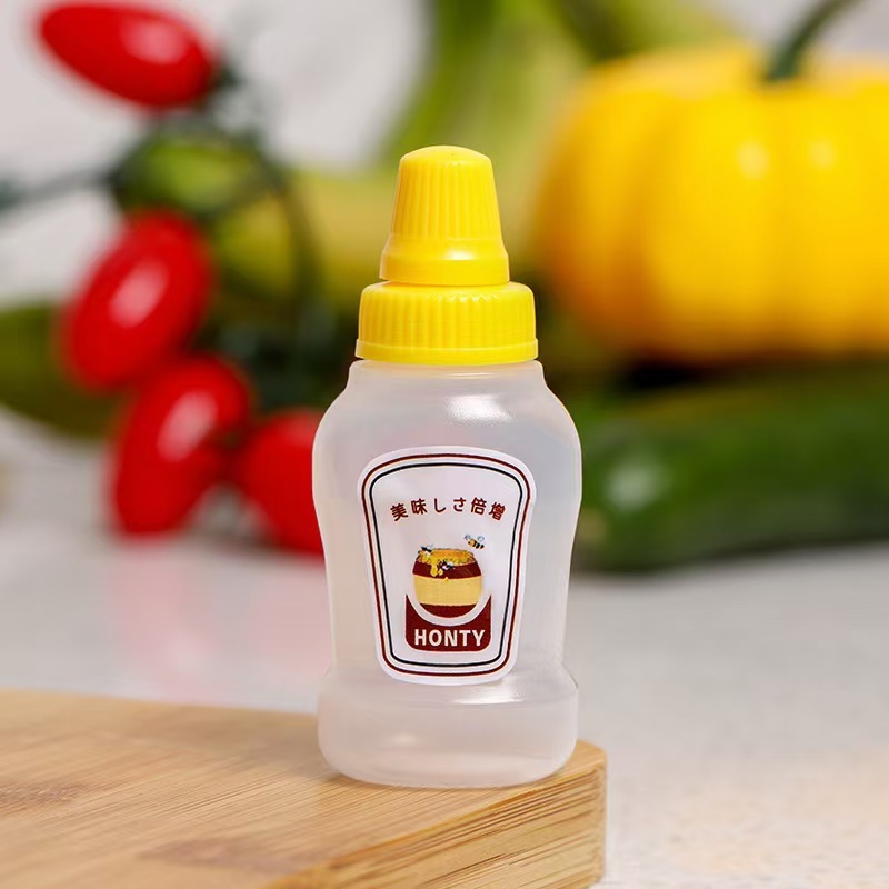 ミニトマトサラダソースボトル絞りボトルポータブル小型蜂蜜プラスチック絞り調味料ボトルクロスボーダー|undefined