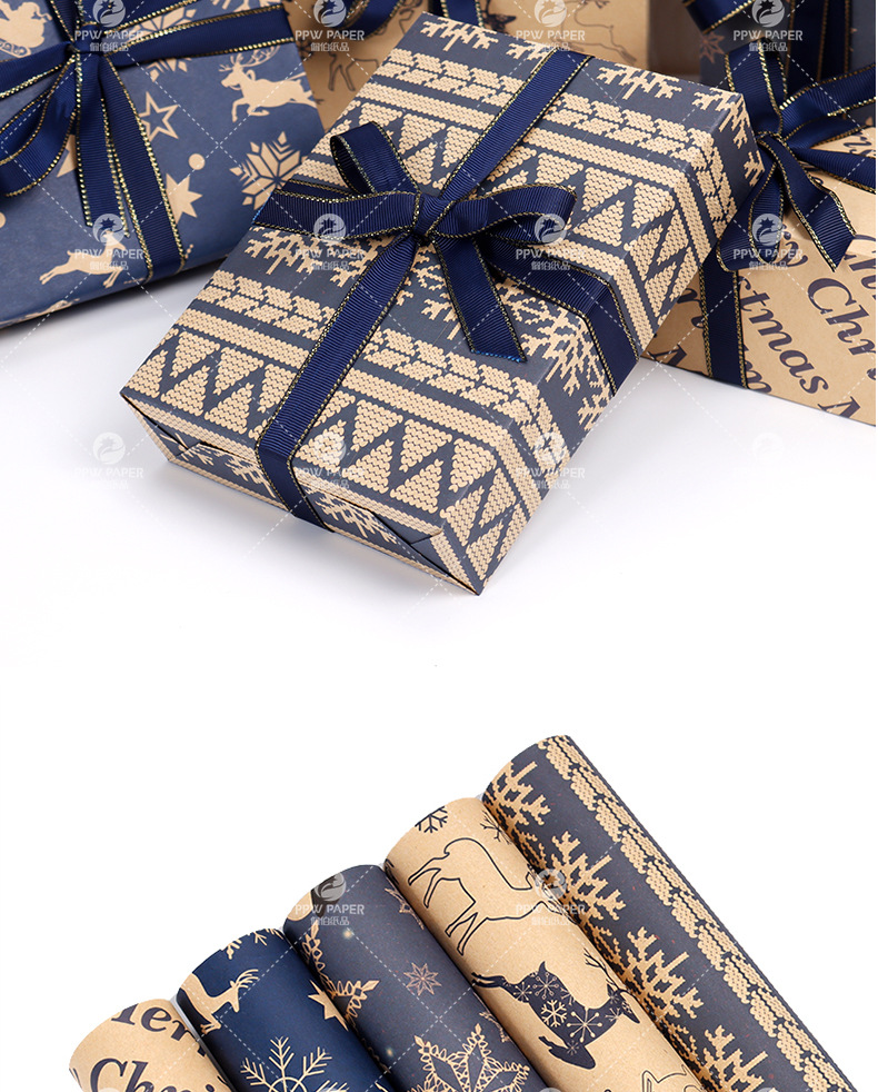 Christmas Kraft Paper Design 5