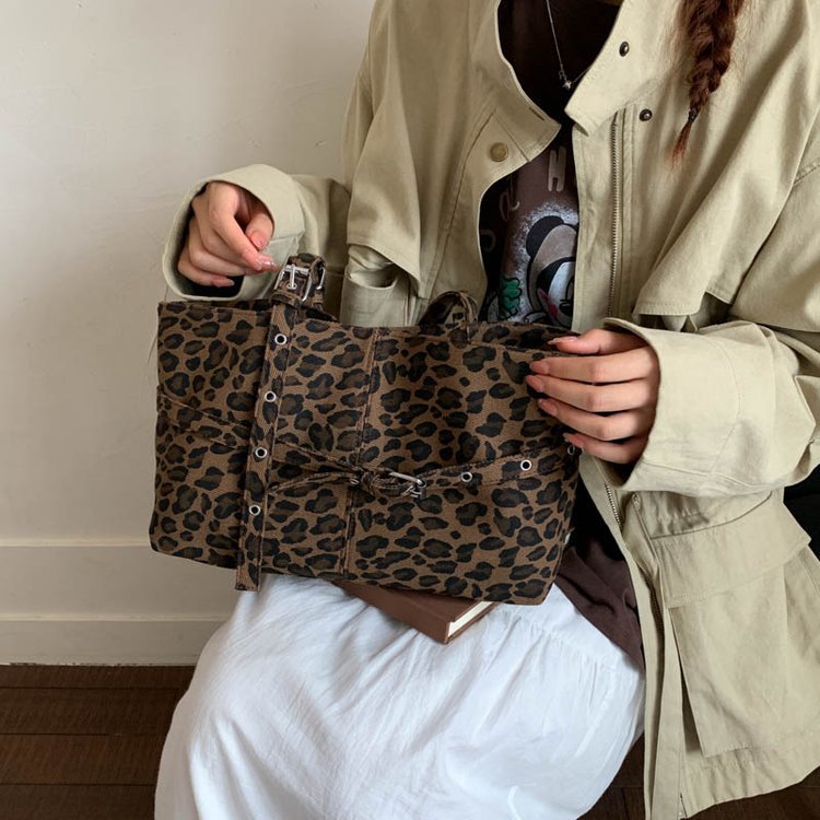 Cross-Border Suede Casual Tote Bag For Women 2025 New Trendy Autumn Korean Style Simple Large Capacity Shoulder Underarm Bag - Thumbnail 4