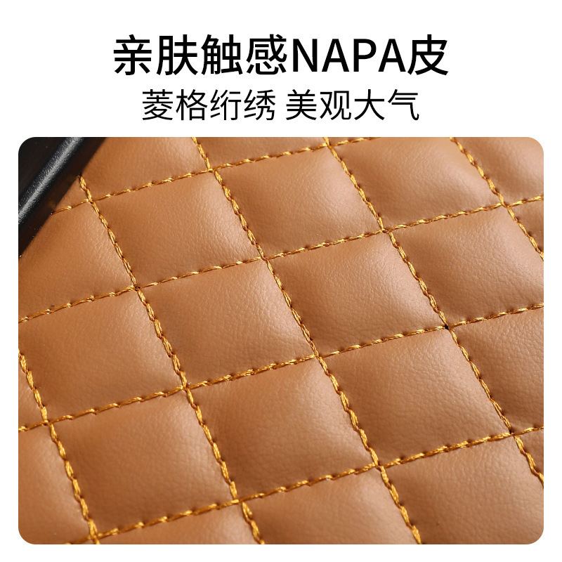 汽车扶手箱增高垫通用型多功能收纳袋车载纸巾盒中央手肘增高垫|undefined