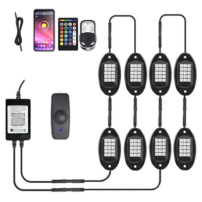 off-road vehicle bottom music rhythm | Other lights - one-to-eight-appsingle-control-model