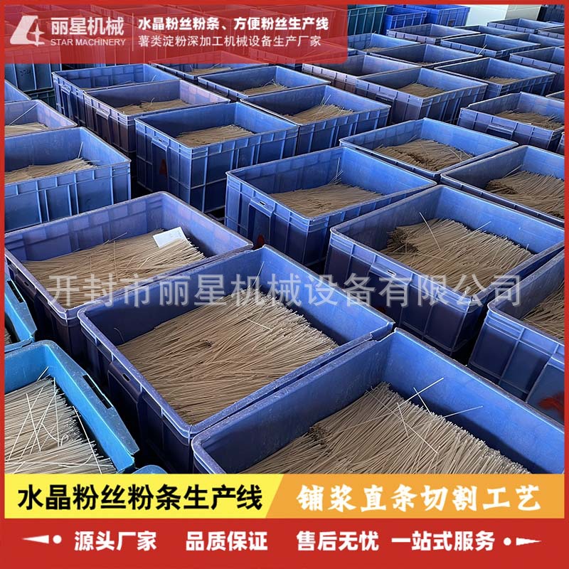 丽星红薯粉丝生产线 土带烘干制冷老化的粉条机 咨询厂家报价