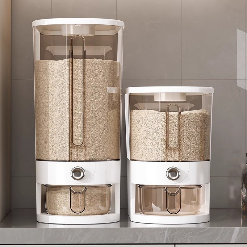 Chuanhang Home Presión Nuevo estilo a prueba de insectos y humedad Arroz sellado de grado alimenticio Caja de almacenamiento de arroz en barril Caja de almacenamiento de arroz Caja de almacenamiento de arroz