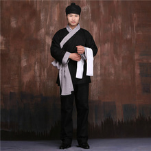 古装平民百姓服装古代家丁仆人酒馆饭店伙计店小二服装厂家直销