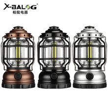 新款多功能复古露营USB充电led帐篷户外马灯手提灯氛围照明野营灯