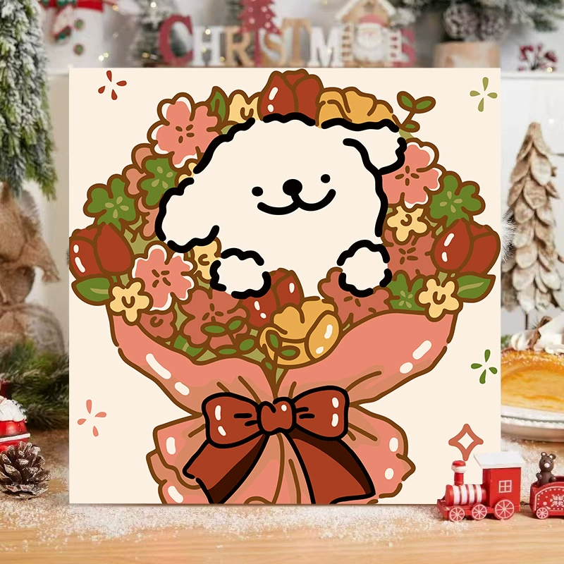 Digital acrylic, decorations, handmade, anti-stress