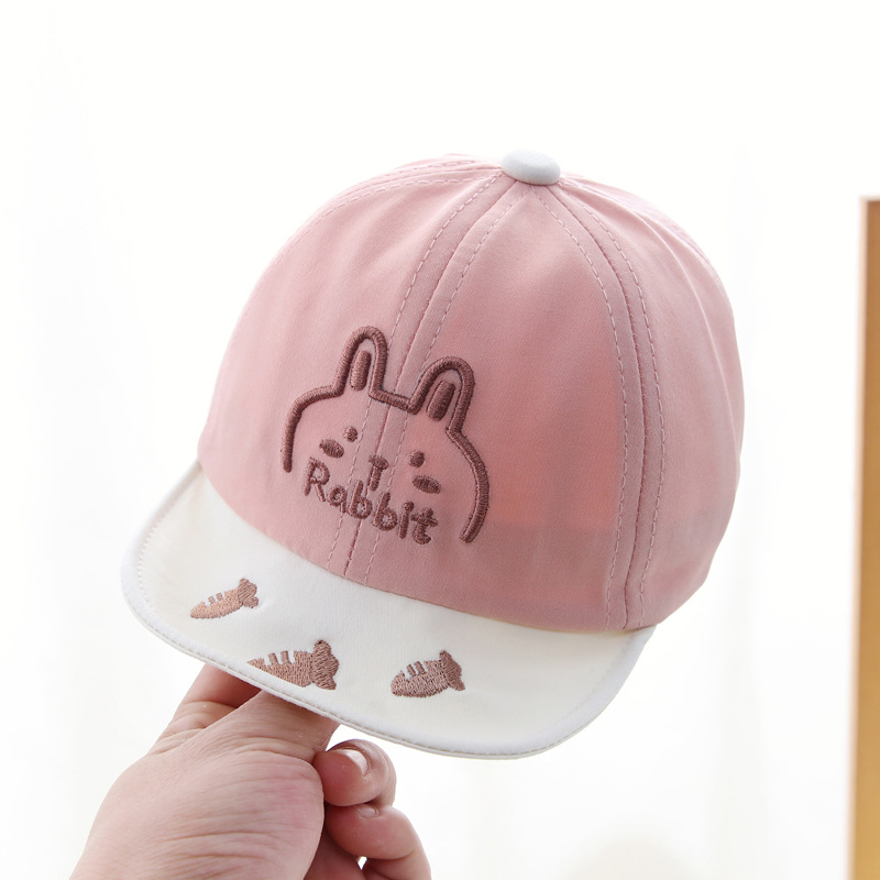 Sombreros para bebés primavera y otoño delgados sombreros para bebés sombreros de béisbol masculinos sombreros solares para bebés lindos sombreros de boca de pato verano