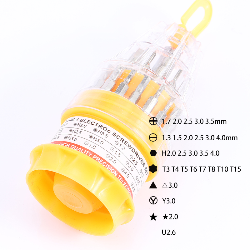 Juego de combinación de destornillador 45 en 1 destornillador multifunción herramienta de reparación digital para teléfonos móviles de Apple