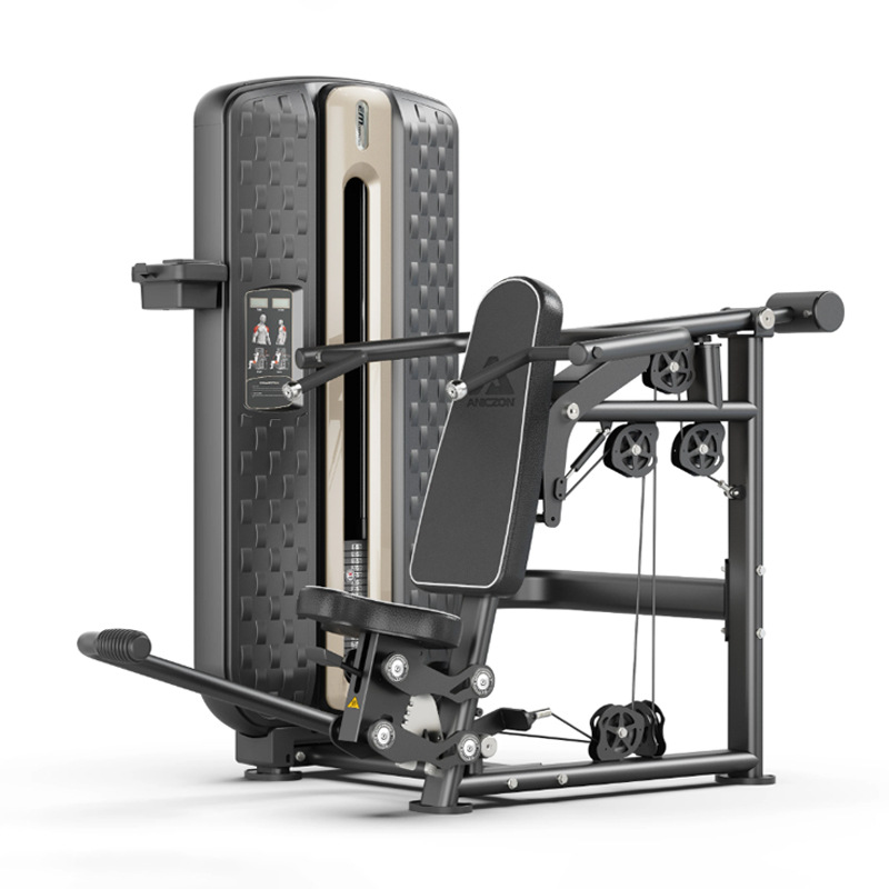 gimnasio estudio especial hombro empuje equipo de fitness postura sentada elevación del hombro entrenador de fuerza deltoide comercial