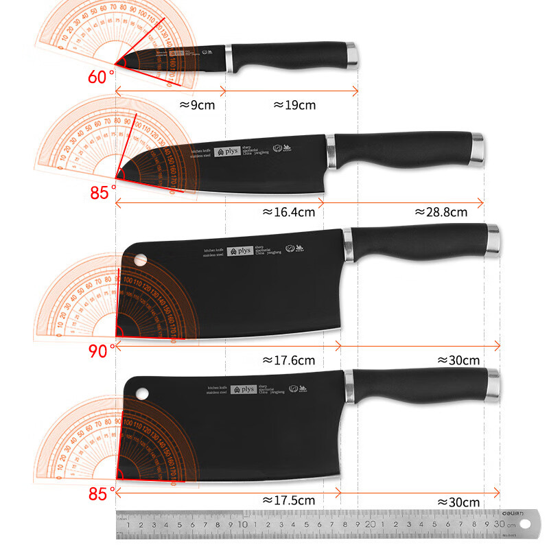 Cuchillo de cocina afilado cuchillo de acero inoxidable cuchillo de cocina cuchillo de frutas casero cuchillo