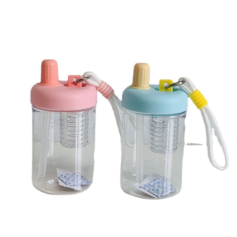 Children's handheld transparent tea cup for students polycarbonate…