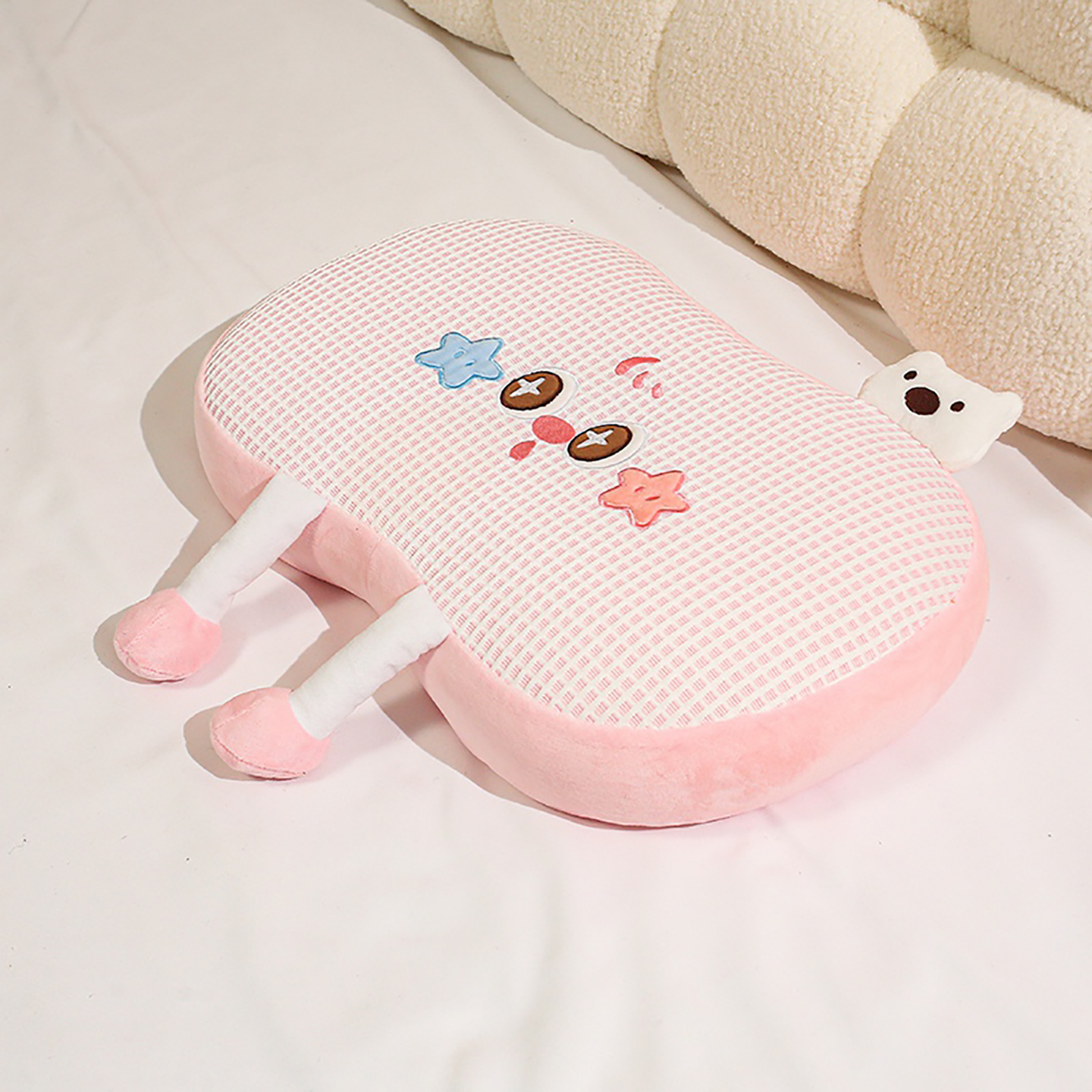 Verano almohada de algodón de memoria de seda de hielo para proteger la columna cervical para dormir dormitorio de estudiantes pequeños núcleos de almohada caseros almohada de siesta almohada abdominal