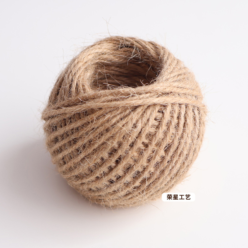 Cordón de cáñamo material de tela de cáñamo tejido a mano cuadrícula foto decoración de pared cuerda colgante cuerda de unión fábrica suministro directo