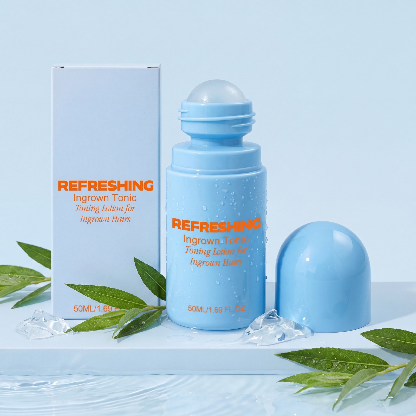 Pore Care Roll-On Essence: Moisturizing and Refreshing for Underarms, Cleansing and Caring for Localized Skin, Comfortable and Portable
