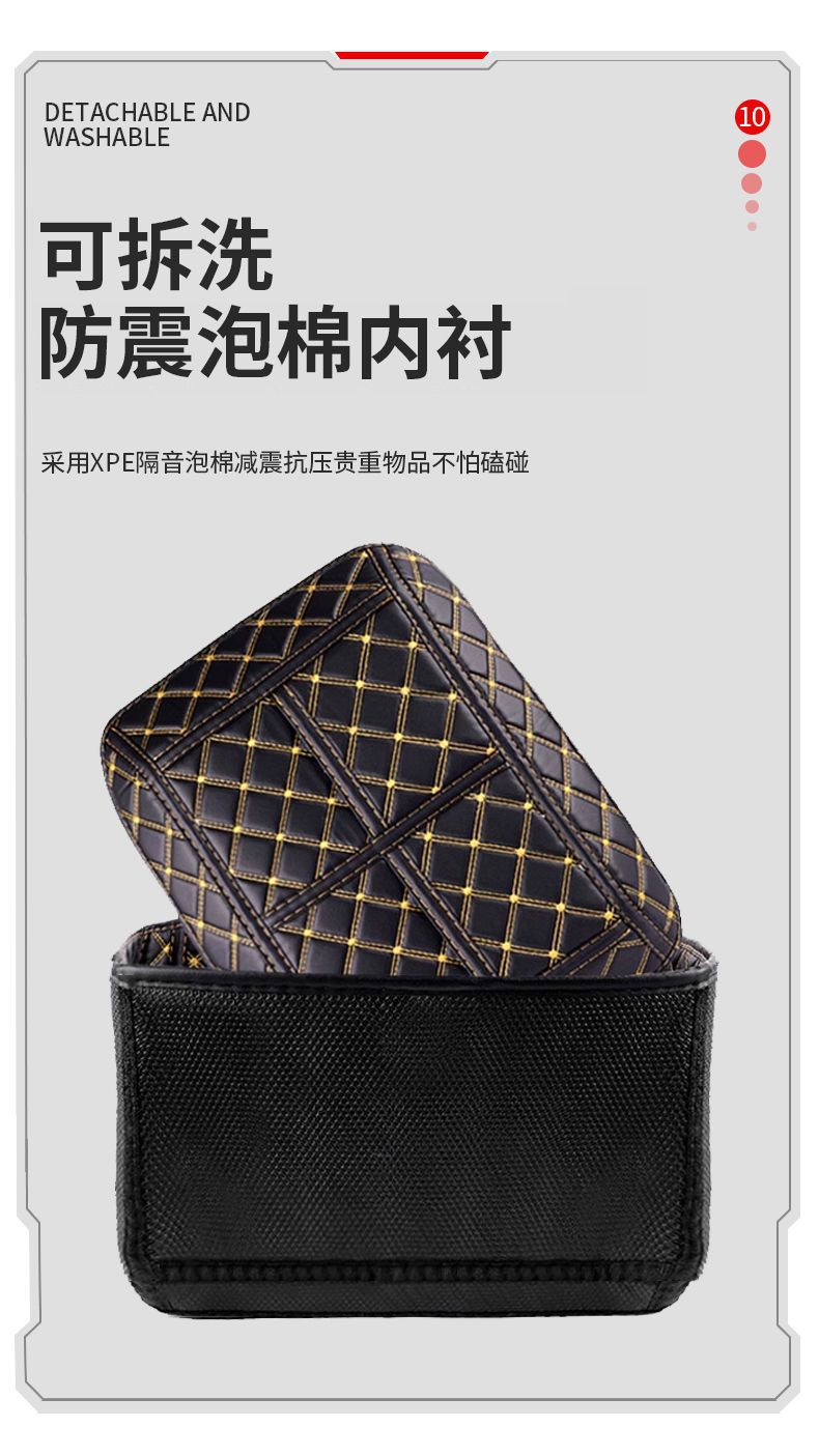 Motorcycle Tail Box Large Capacity 57 Liters Electric Vehicle Tail Box Neutral Thickened Anti-Fall Motorcycle Trunk