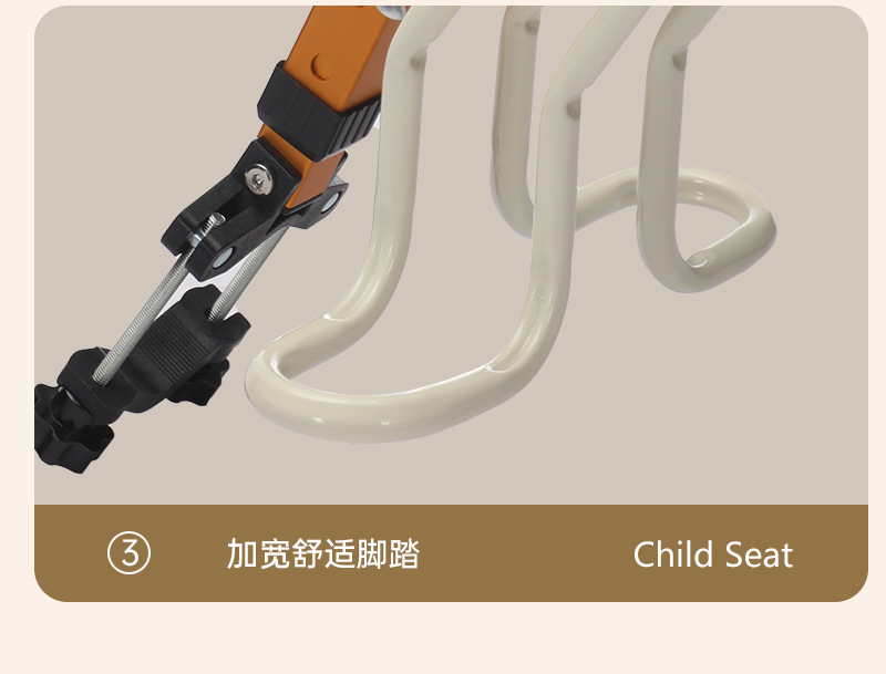 Bicycle Child Seat Manufacturer Wholesale Safe Baby Seat Children's Products Front Mountain Bike Seat