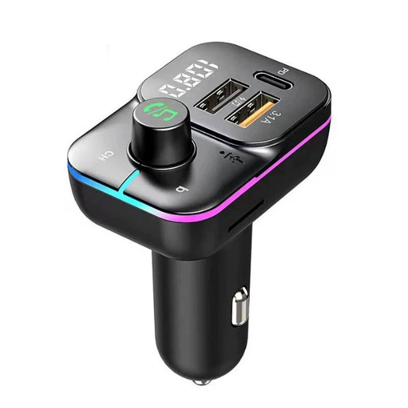 C24 многофункциональный автомобильный Bluetooth громкой связи FM-передатчик новый шатер Автомобильный MP3-плеер Dual USB автомобильное зарядное устройство