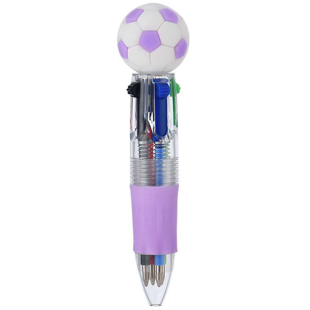 Transfronterizos para lindos bolígrafos de fútbol, baloncesto, rugby, dibujos animados multicolores mini bolígrafos cortos