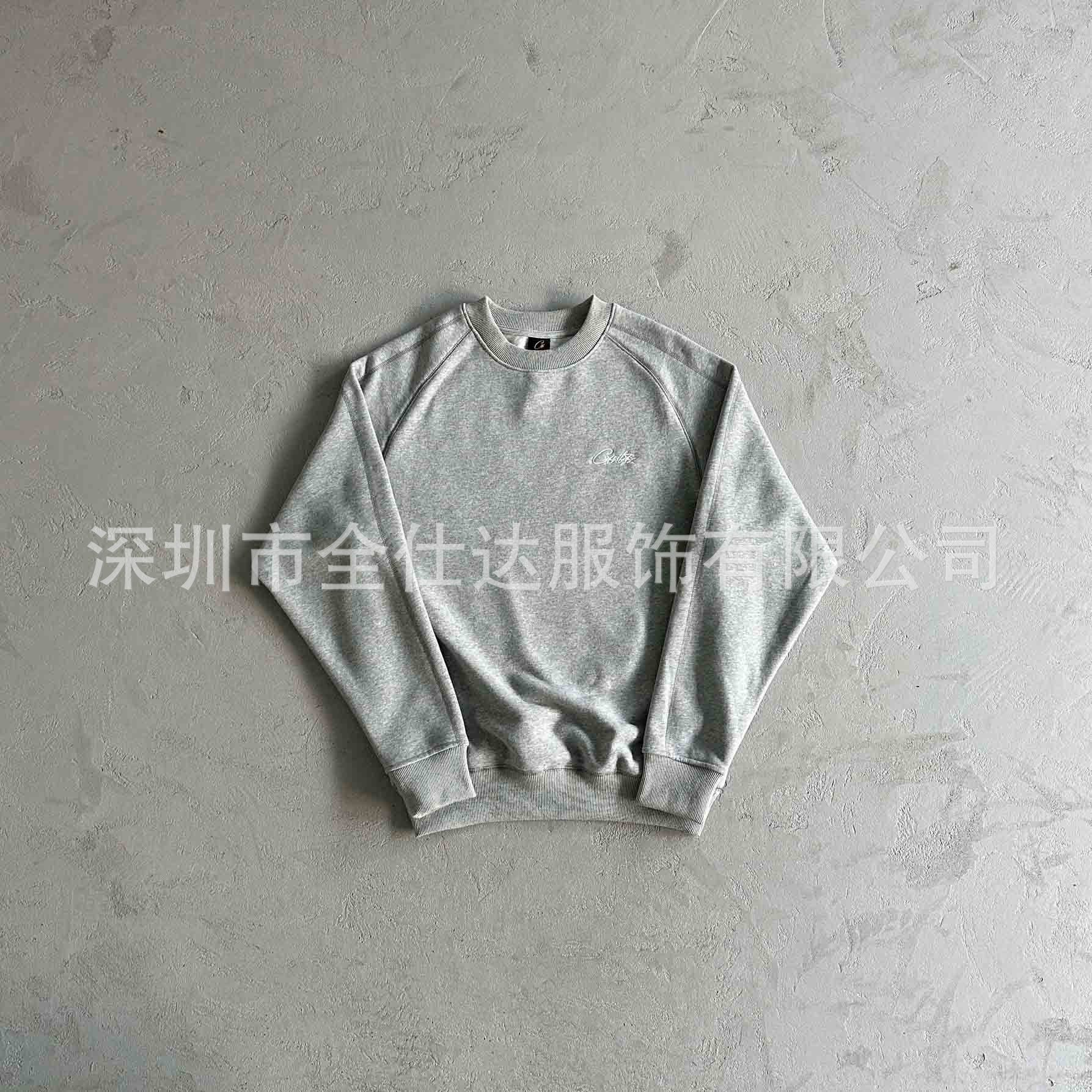 C-WYTZ18-회색 스웨트셔츠