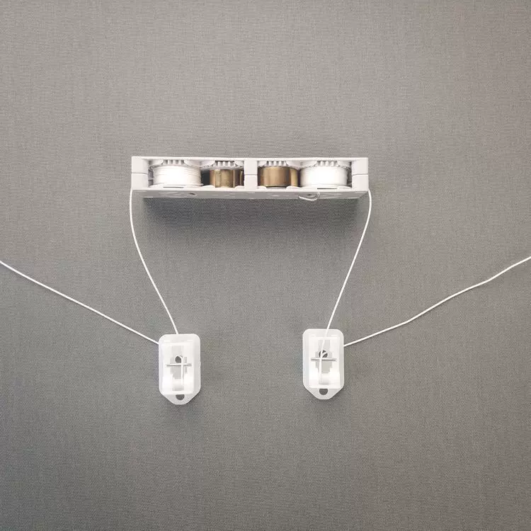 直销百折帘弹簧蜂巢帘弹簧机构配件绕绳顺滑百叶帘卷无拉绳卷线盒