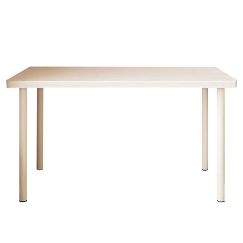 Home computer desk, bedroom writing desk, simple rectangular rounded study desk, rental room makeup table, cross-border