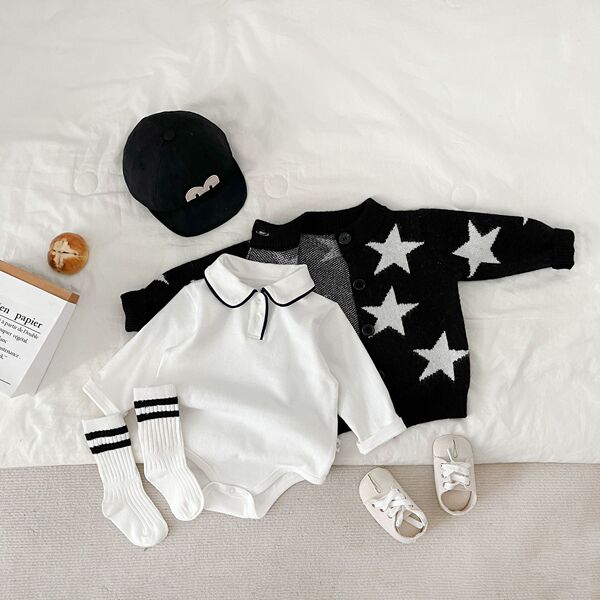 Brand autumn children's knitted sweater