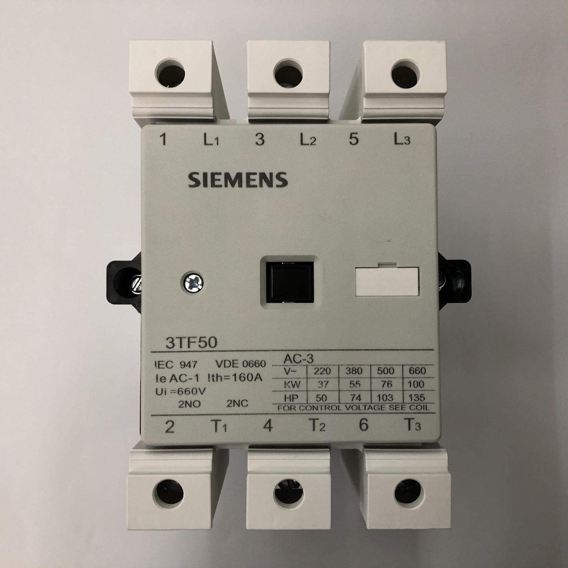 原装正品3TF5022-0XQ0 AC380V 50/60Hz西门子三级交流接触器