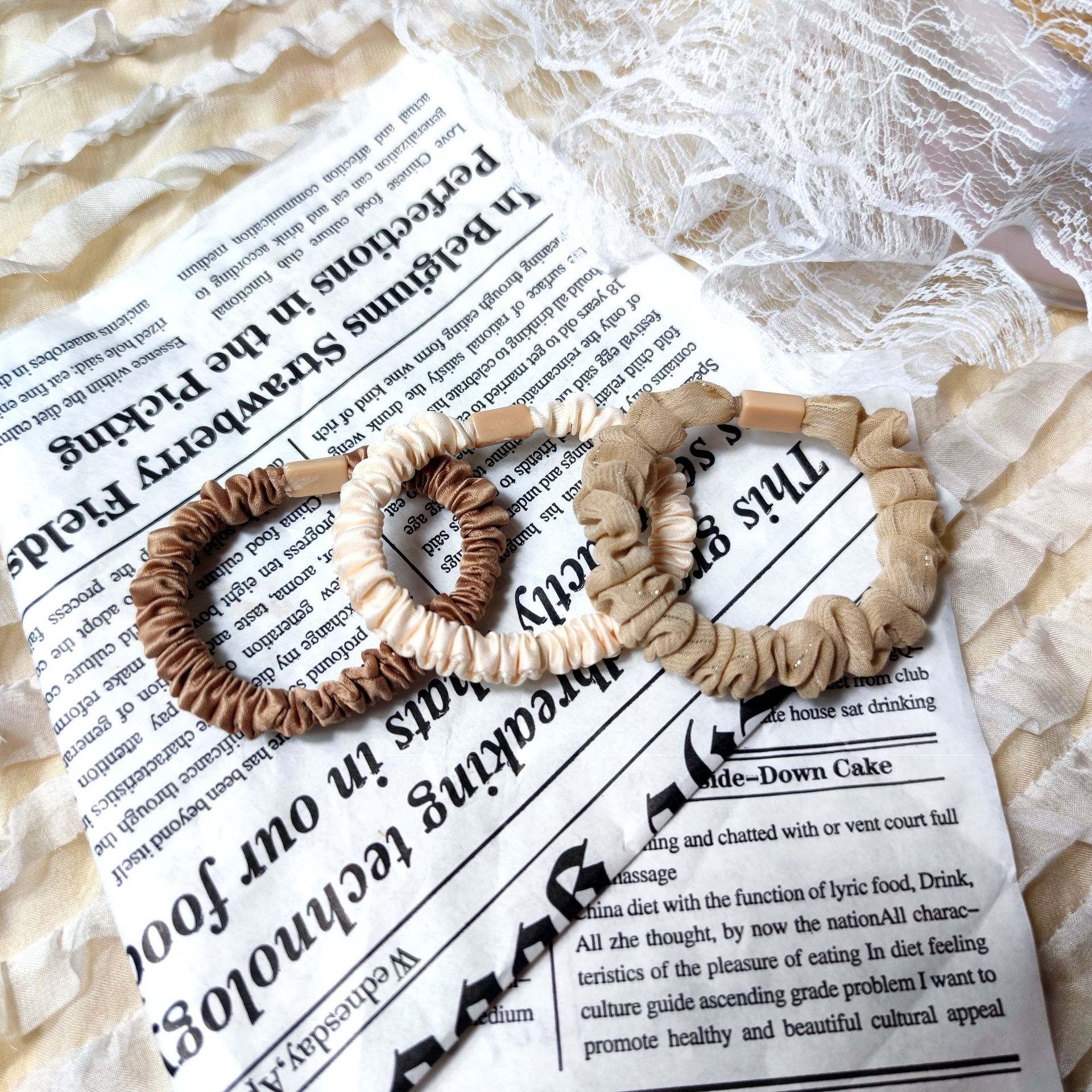 DIY Bowel Hair Ties
