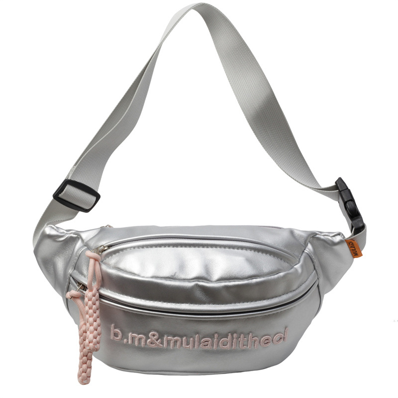 Coreano ins moda bolsa de cintura versátil para mujeres verano 2024 nuevo estilo simple bolso de hombro de moda bolso de mochila super caliente