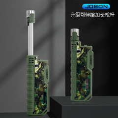 JOBON/中邦屋外キャンプ伸縮可能なポール点火銃ウィンドウキッチン用防風エアライター