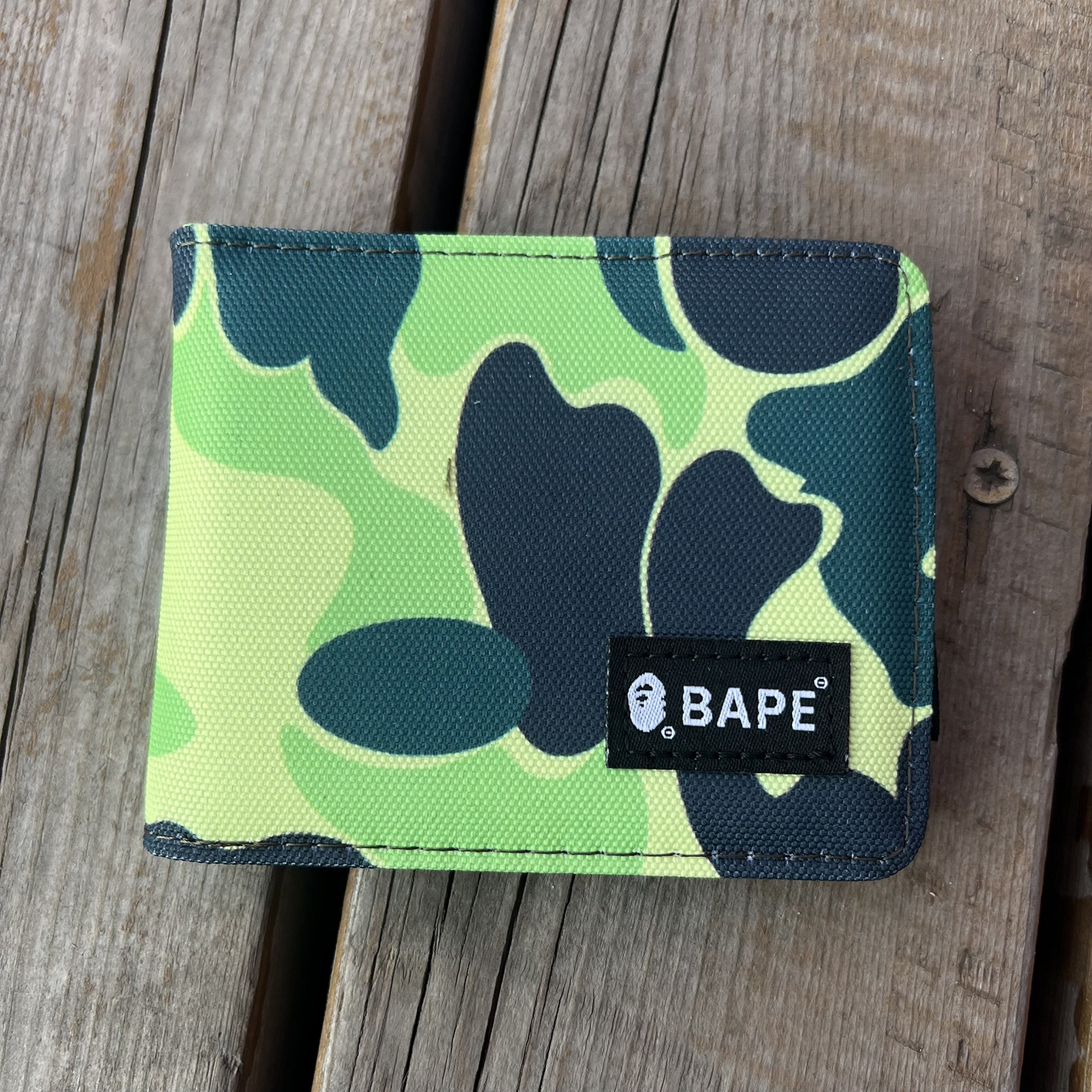 Ape -man head short gorgeous green camouflage no box