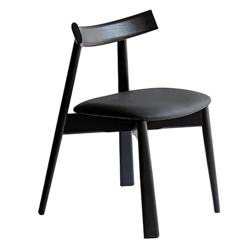 Medieval-style solid wood chair dining chair Italian designer oar chair leisure chair cafe home use back chair