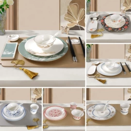 碗;水具套装;酒店摆台